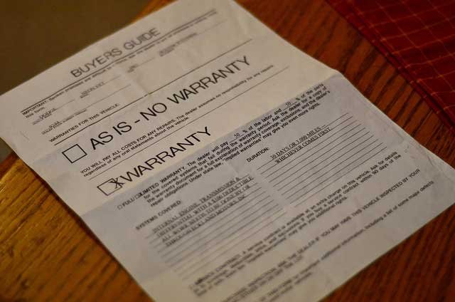 About Extended Car Warranties