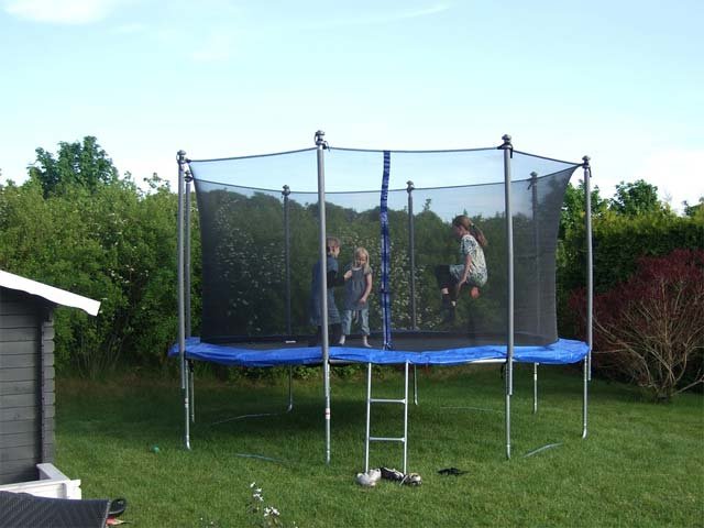 Fun and Safe Outdoor Trampoline Play is Here
