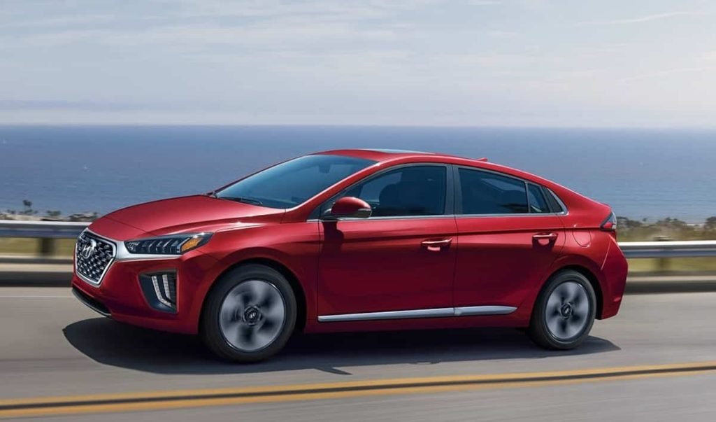 2022 Hyundai Ioniq, one of the best mpg cars.