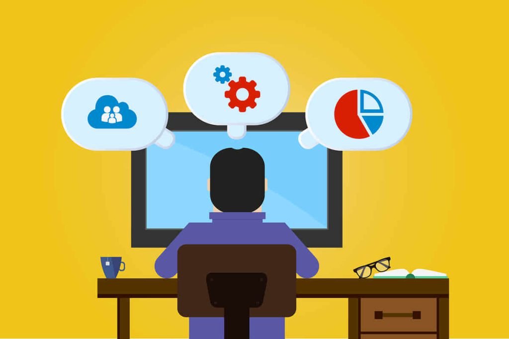IT expert vector