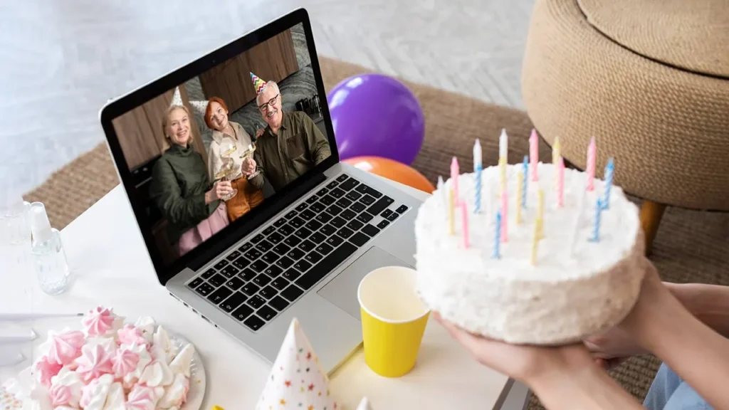 virtual birthday party