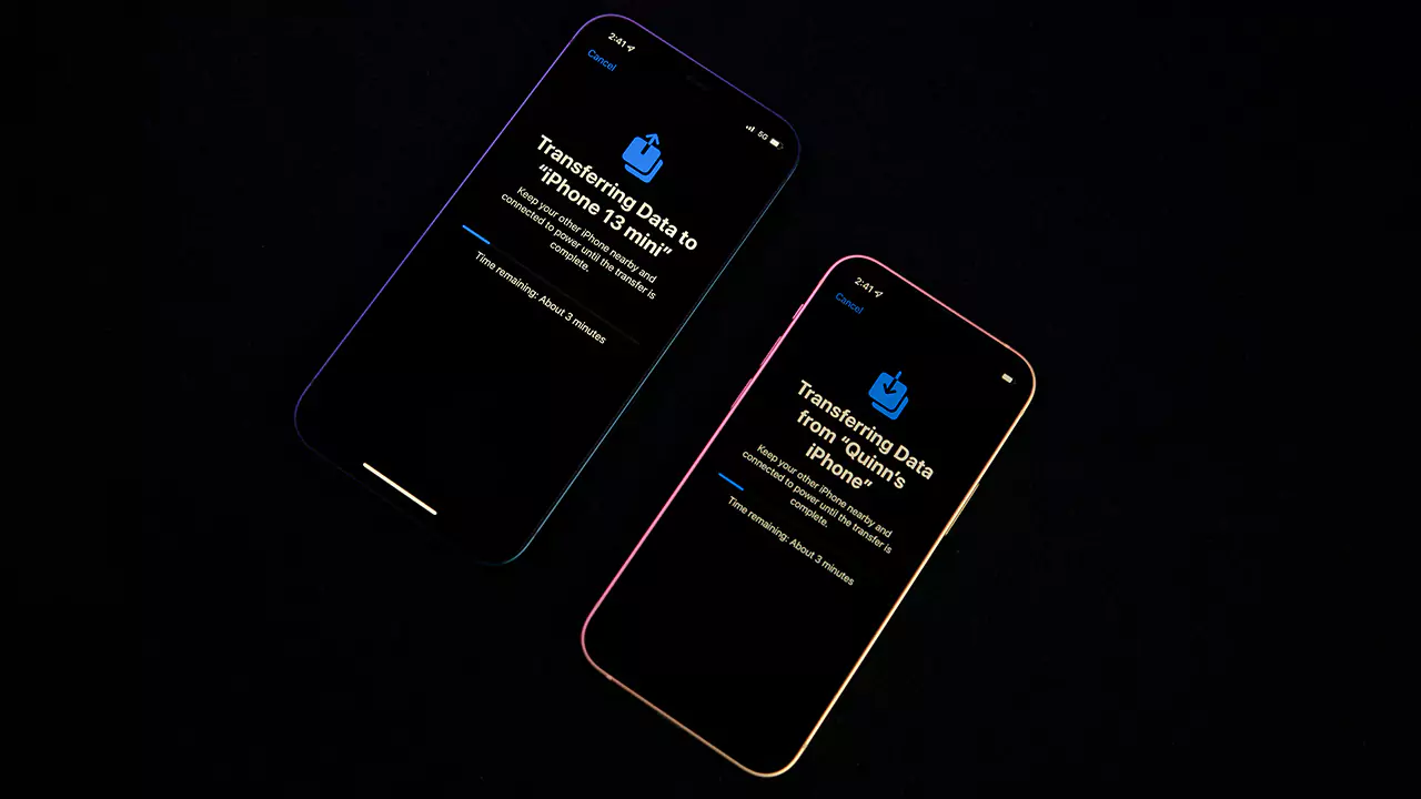 Transferring Data from One iPhone to Another