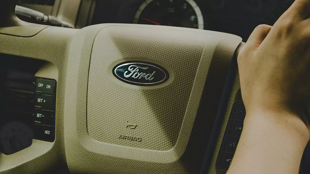 OEM Ford steering wheel