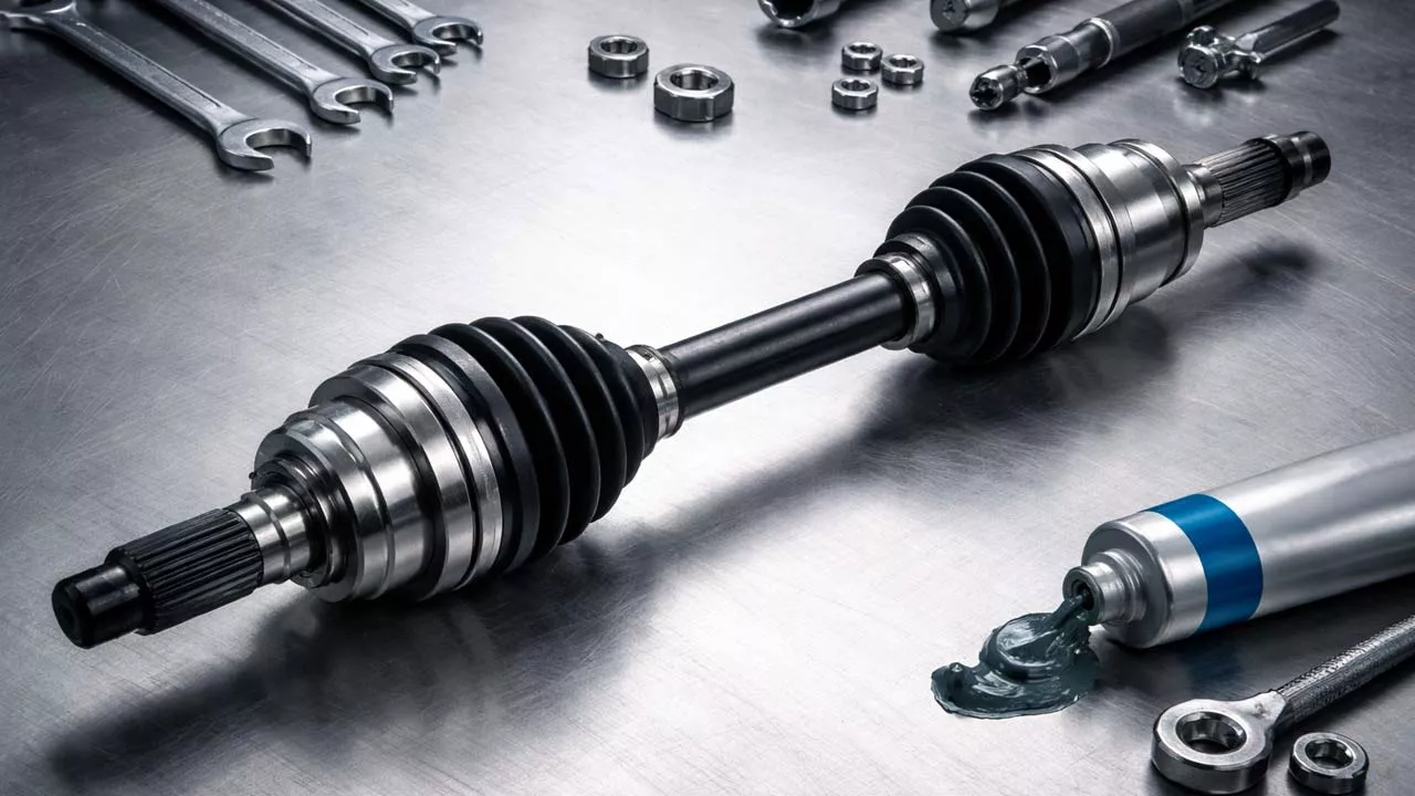 CV axle (constant velocity axle)