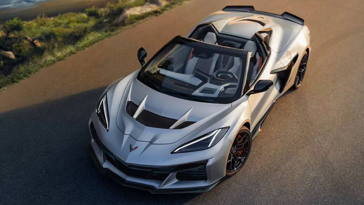 Chevrolet Corvette Convertible, a stylish and sporty convertible that appeals to women who enjoy performance with elegance.