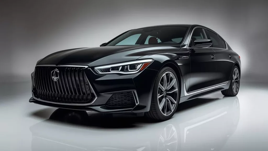 elegant black car names for luxury cars
