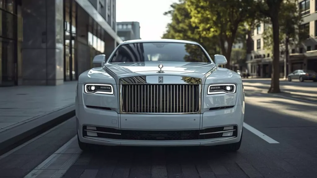 Luxury White Car