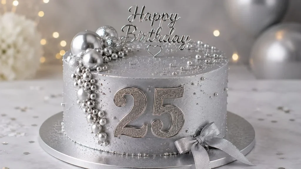 number-25-birthday-cake
