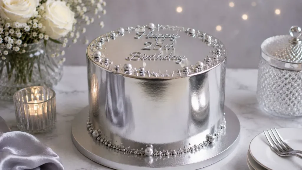 silver-chrome-cake