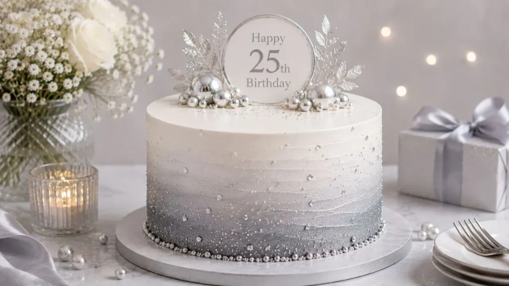 silver-ombre-cake